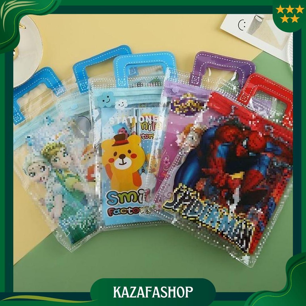 

Osb Alat Tulis Set 6In1 Stationery Set Lucu Karakter Kartun Perlengkapan Sekolah Anak-Anak Tk Souvenir Ulang Tahun Anak Alat Tulis Birthday Souvenir Hampers 6 In 1 Gratis Ongkir