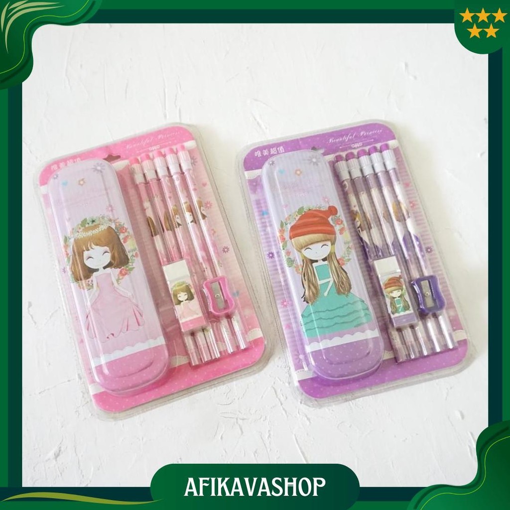 

Pensil Set Karakter / Set Pensil Lengkap Best Seller