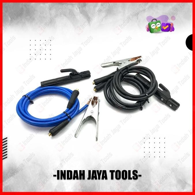 Paket Set Tang Las & Tang Massa & Kabel 1.5 Meter Stang Las Listrik Original Dan Terpercaya