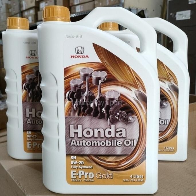 Promo Oli Mesin Mobil Honda Epro Gold Genuine COD