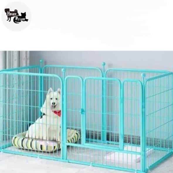 TERBARU - Kandang Pagar Anjing Set / Kandang Lepas Anjing / Kandang Pagar Kucing