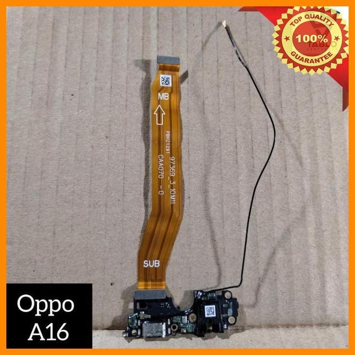 [TAB] PAPAN KONEKTOR CAS FLEXIBEL ANTENA OPPO A16 ORIGINAL COPOTAN HP