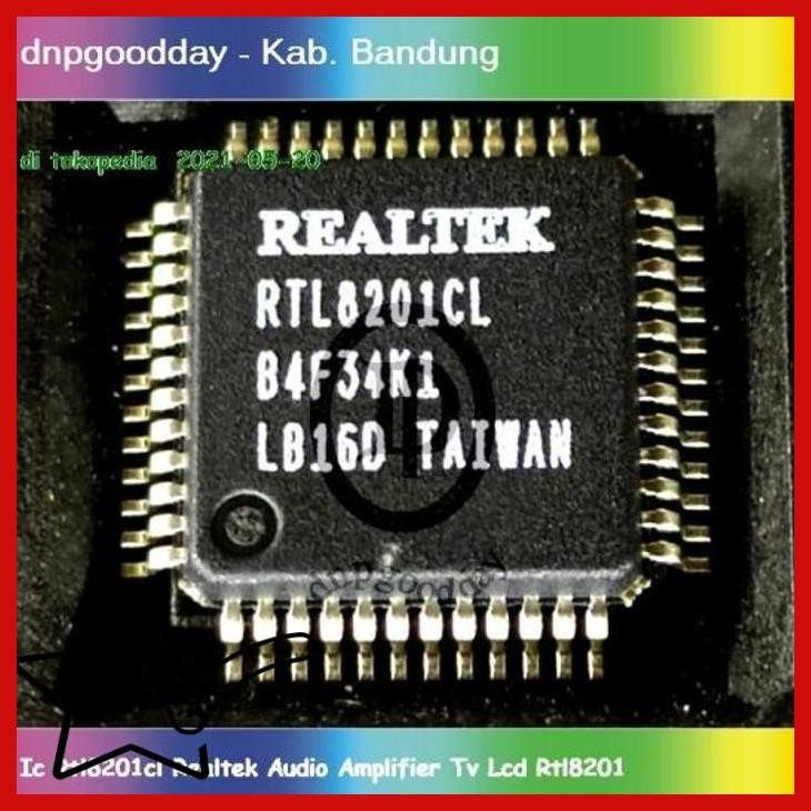 [DNP] IC RTL8201CL REALTEK AUDIO AMPLIFIER TV LCD RTL8201