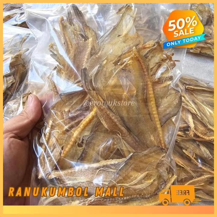 

KERING TAWAR 100GR JAMBRONG SITING TARAKAN TIPIS IKAN ASIN JAMBRONG RANU KUMBOL MALL TERMURAH!!!!