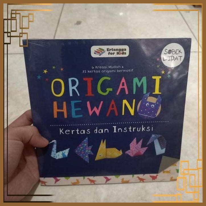 

[KHL] ERLANGGA FOR KIDS 6 KEREASI MUDAH DAN 32 KERTAS ORIGAMI BERMOTIF