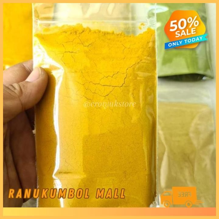 

BUBUK TEMULAWAK ORIGINAL 1 KUALITAS BAGUS TEMULAWAK BUBUK 100GR RANU KUMBOL MALL DIJAMIN GRATIS ONGKIR!
