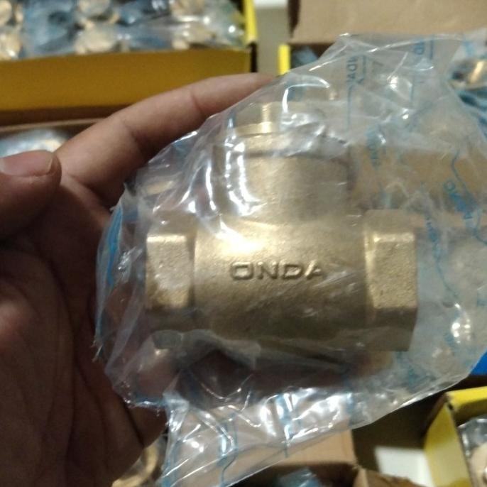 check Valve onda 3/4 inch/swing check Valve onda 3/4" klep tabok Onda