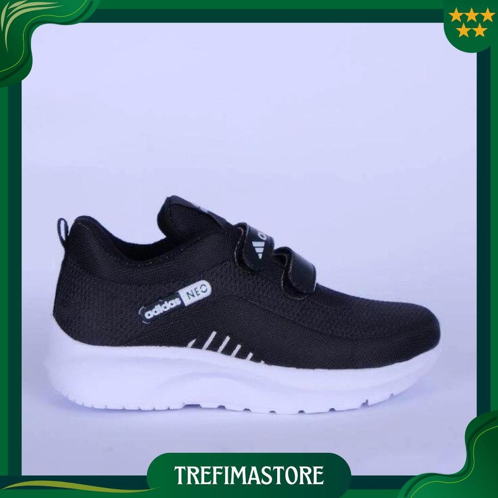 Sepatu Sekolah Cowo Cewe Sepatu Anak Sekolah Sepatu Adidas Neo / Sepatu Anak Laki Laki / Sepatu Seko