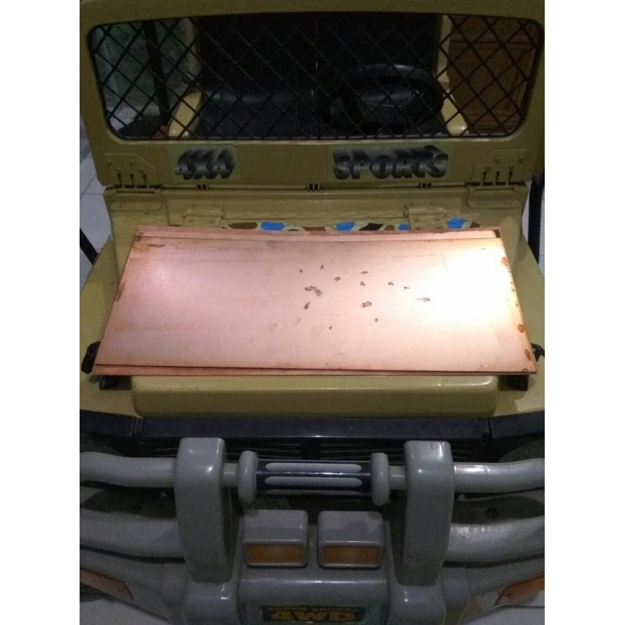 SALE pcb fiber doubel layer 15x40 (tipis)0,5mm