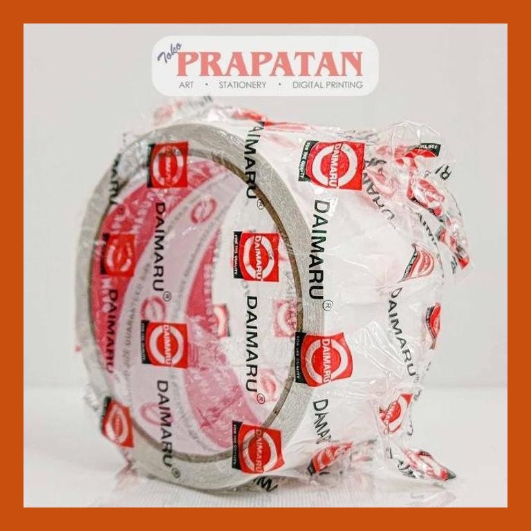 

[ PERALATAN LUKIS / GAMBAR ] DOUBLE TAPE DAIMARU / DOBEL TAPE 2 INCH 48 MM X 12 YARD COD