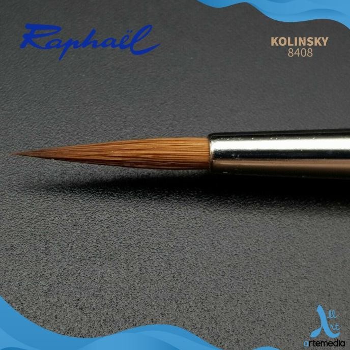 

Kuas Lukis Raphael 8408 Round Sharp Tip Kolinsky Sable Brush Original Dan Terpercaya