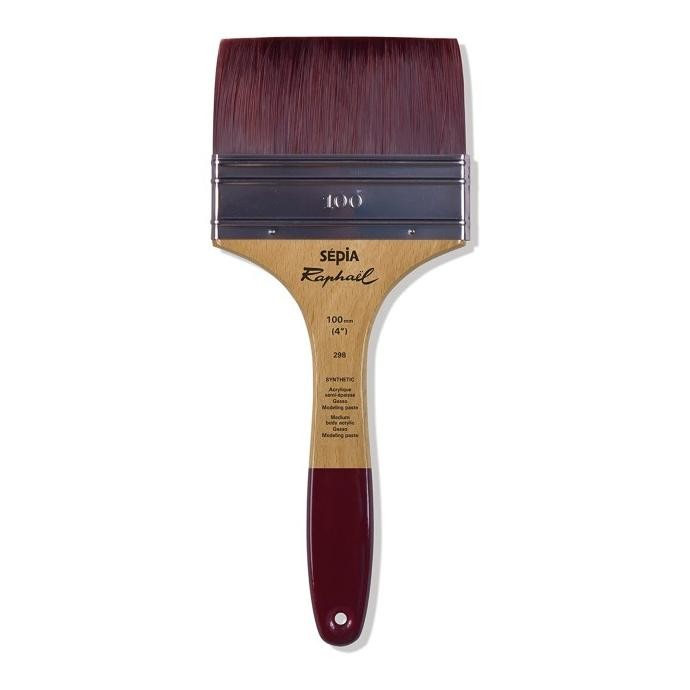 

Kuas Lukis Raphael 298 Flat Sepia Spalter Synthetic Brush Original Dan Terpercaya