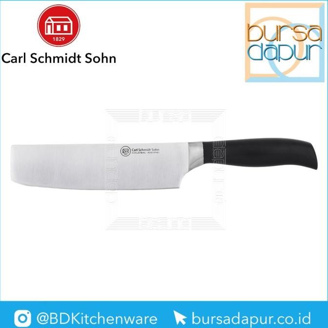 Sale Carl Schmidt Sohn Velden Mini Chopper 16,5 Cm / Pisau Dapur Gagang Hitam