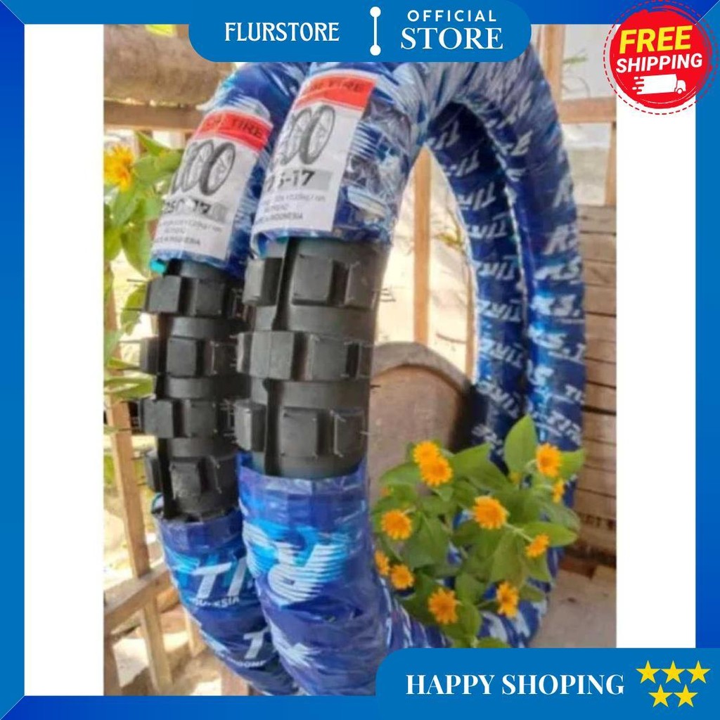 Ban Cross Ring 17 Ukuran 250 Ring 17 Dan 275 Ring 17 Sepasang Depan Belakang Cod