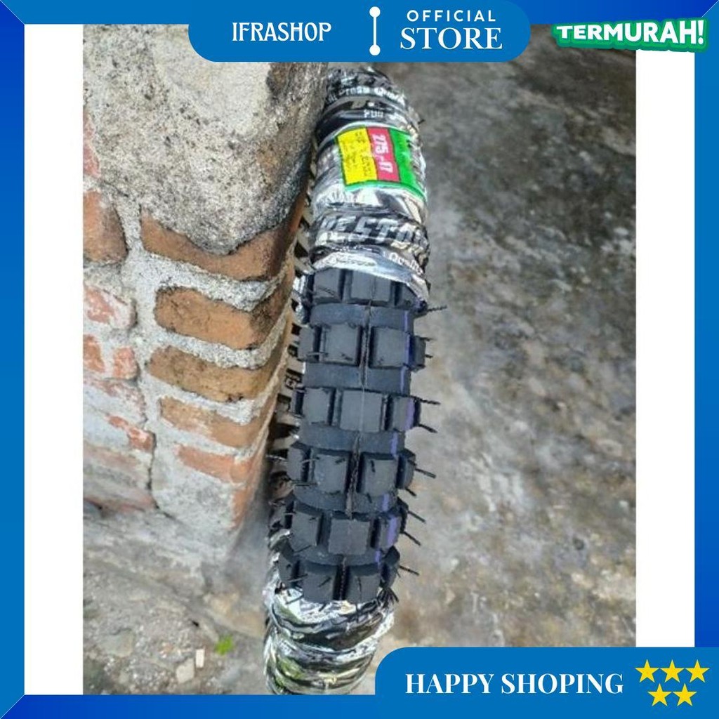 Paket Hemat Ban Cross Tahu Sepasang Ukur 2.50 Dan 275 Ring 17 Terlaris