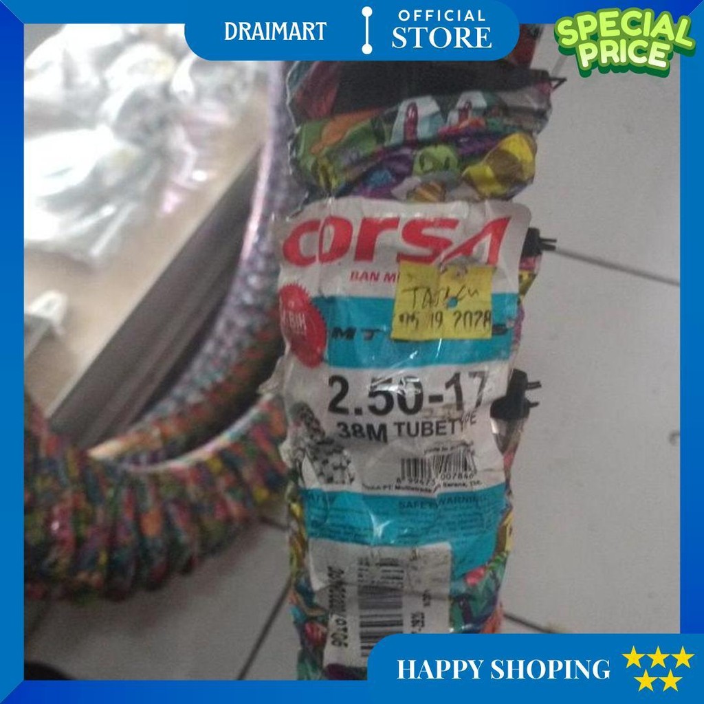 Ban Trail Corsa Mt Cross 250 Ring 17 Ban Luar Korsa Cros 250-17 38M Tril Trail Trial Kros Tubetype P