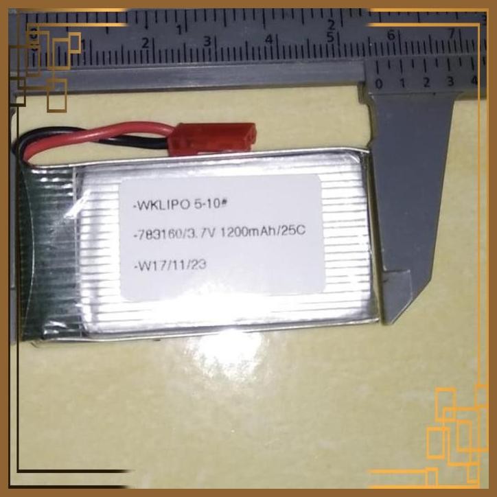 [WNL] PURE BATRE DRONE 3.7V 1200MAH 25C, SYMA X5HW, X5HC..