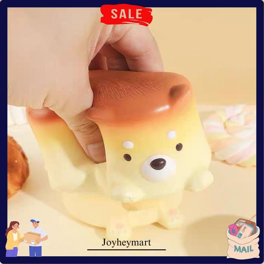 Squishy Puppy Pancake Jumbo Dan Mini Super Cute Super Wangi Soft Slow Rising Good Quality [ Ready ] 