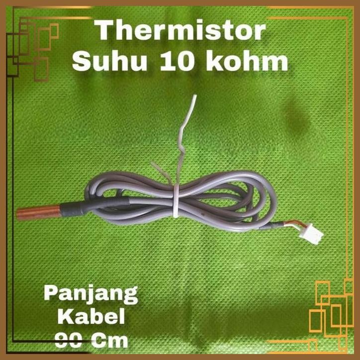 [ASM] THERMISTOR PIPA TERMIS SUHU AC CASSETE PANASONIC SHARP MITSUBISHI 10K