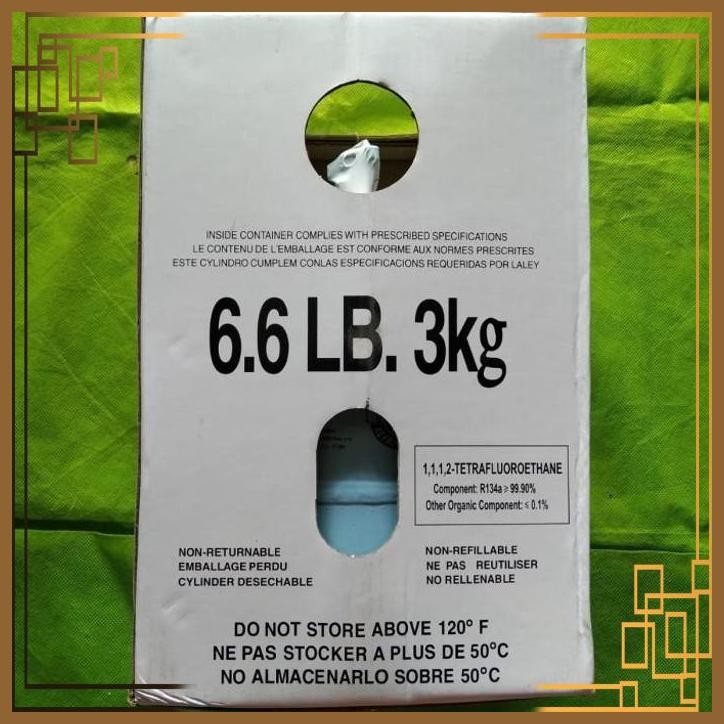 [ASM] FREON R134A 3KG TABUNG KECIL