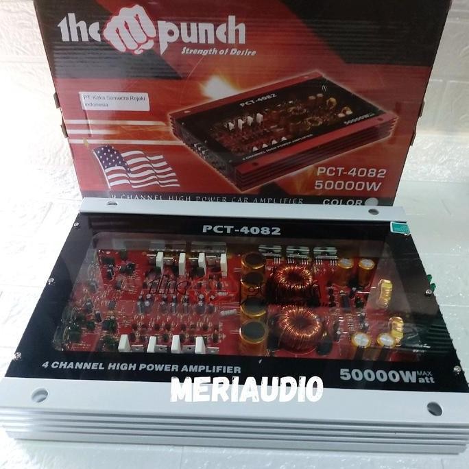 POWER THE PUNCH 4CHANNEL PCT 4082 2807T