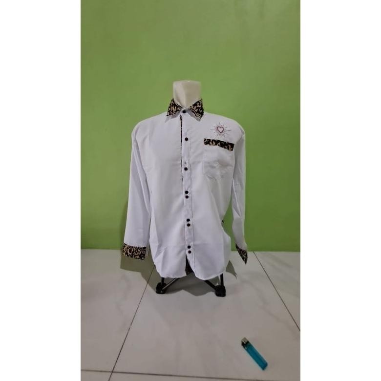 gh-56 Hem Psht Lengan panjang Terbaru Hem Psht Keren Hem Psht Hem Hati Bersinar Kemeja Psht Terbaru 