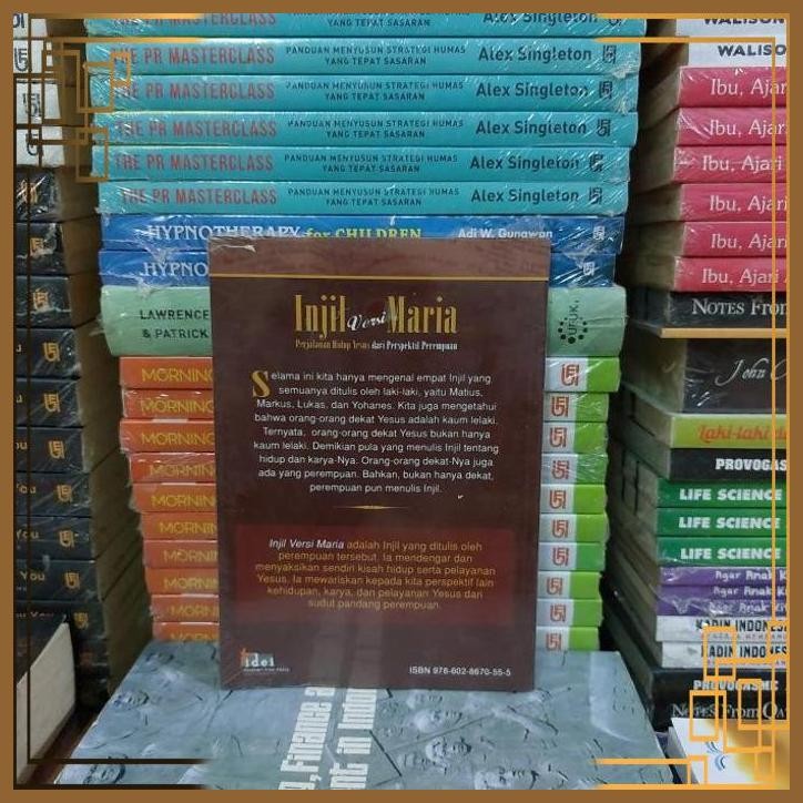 [TSI] BUKU ORIGINAL INJIL VERSI MARIA MARIAM THERESE WINTER BEKAS