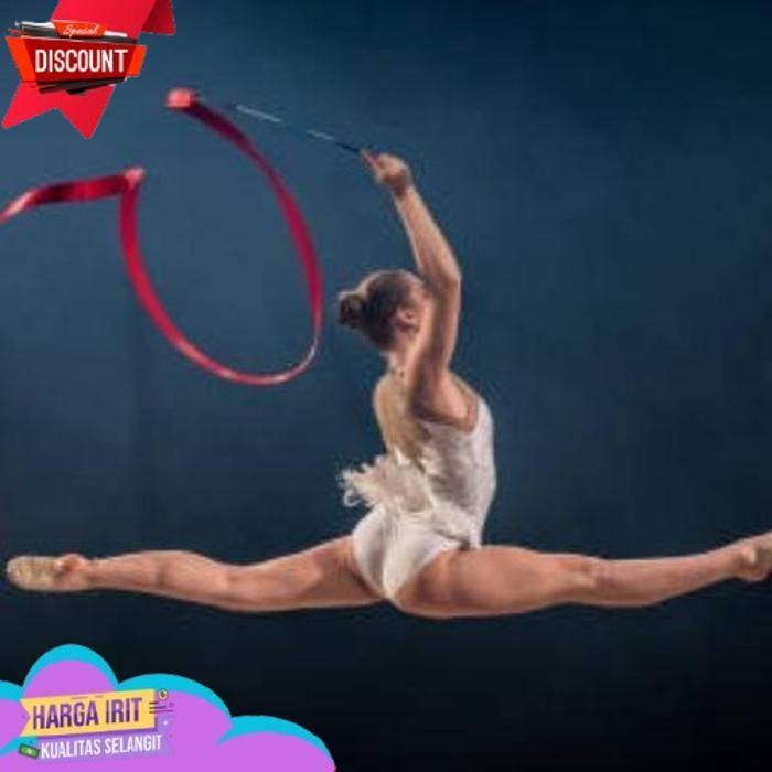 DISKON TONGKAT TWIRL KS ALUMINIUM TWIRLING AKSESORIS TARI TAMBORIN GEREJA BALLET SENAM