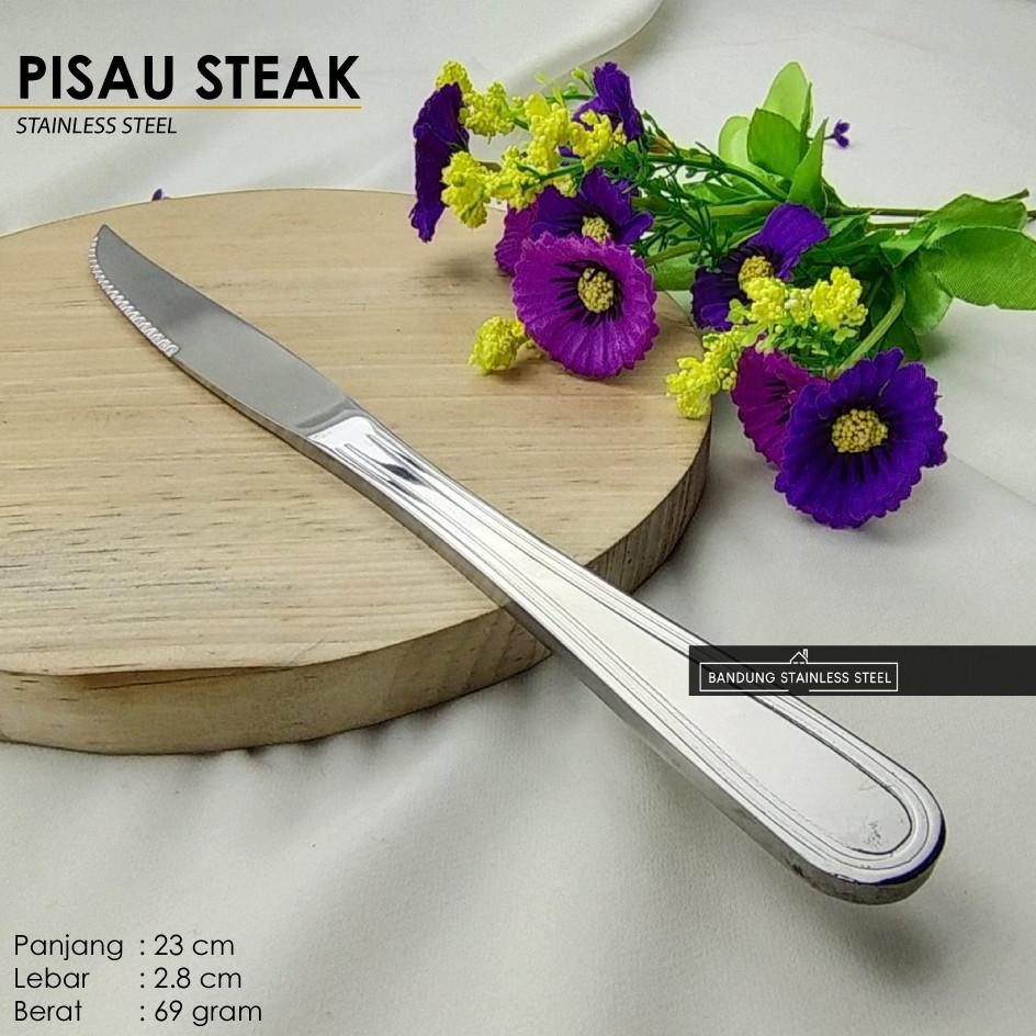 TODAY PISAU STAINLESS PISAU MAKAN SELAI STEAK ROTI OLES MENTEGA PANJANG MULTIFUNGSI TEBAL HOTEL