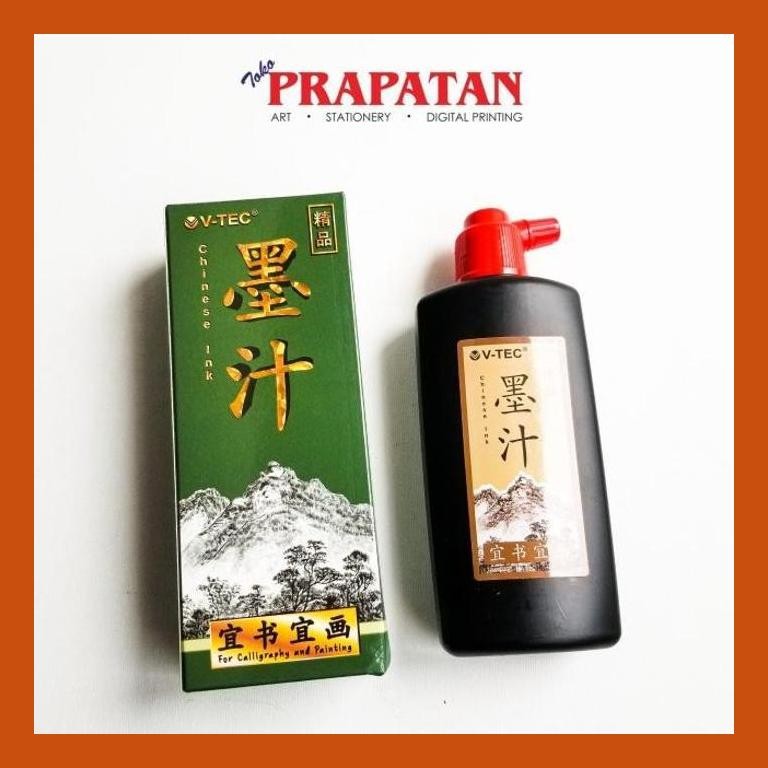 

[ PERALATAN LUKIS / GAMBAR ] V-TEC CHINESE INK TINTA CHINA CI-250ML GOOD QUALITY