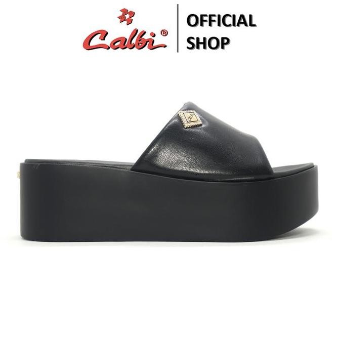 Sandal Wanita Remaja Kekinian Terbaru 2025 Kt 1966 Sandal Wedges Perempuan Muda 6Cm Slip-On Ootd Ele