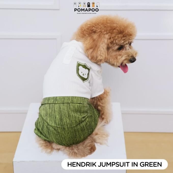 POMAPOO - Baju Kucing dan Baju Anjing Hendrik Jumpsuit