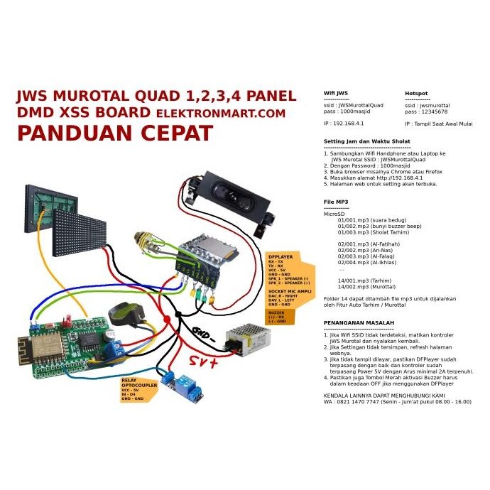 Controller Jws Dmdesp Wifi Esp12F Esp12 Esp8266 Pcb Elektronmart Original Dan Terpercaya
