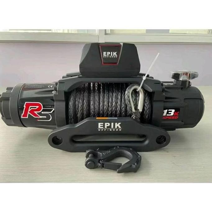 WINCH EPIK PLASMA 13000 LBS DOUBLE SPEED TALI DEREK MOBIL WINCH OFFROAD ORIGINAL DAN TERPERCAYA