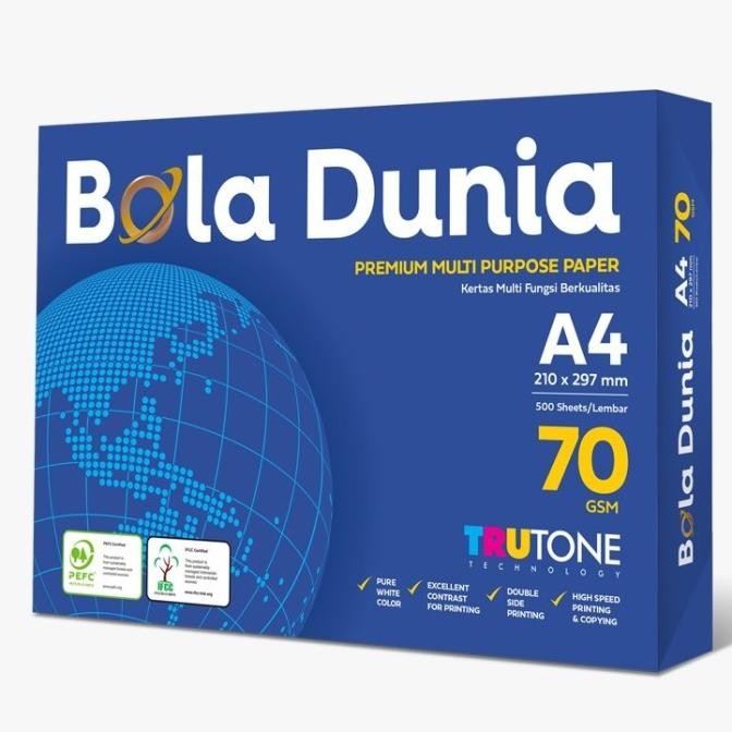 

*HOT ITEM* BOLADUNIA FC 70GR A4 210X297