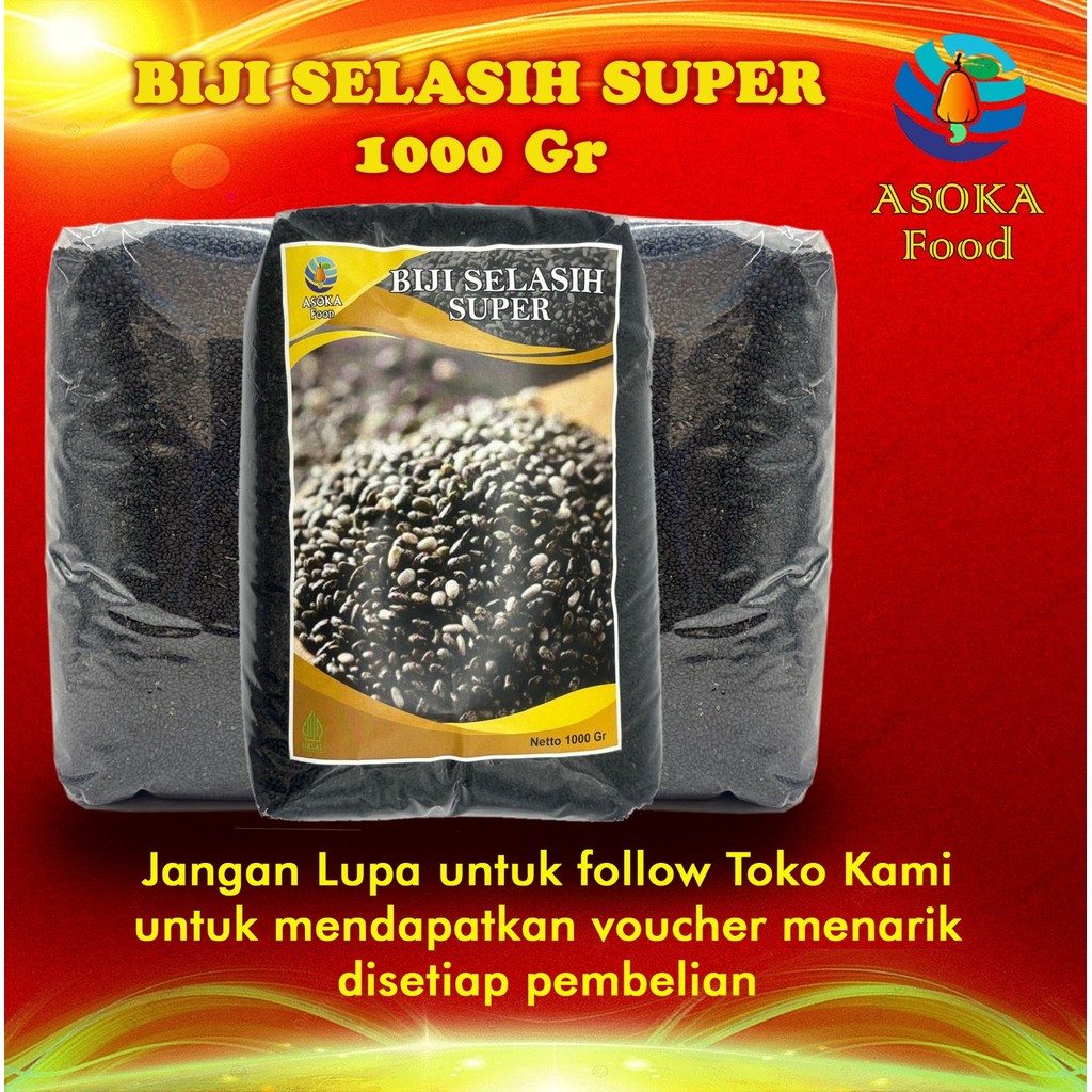 

BIJI SELASIH HITAM BIASA DAN SUPER / SELASIH HITAM / SELASIH