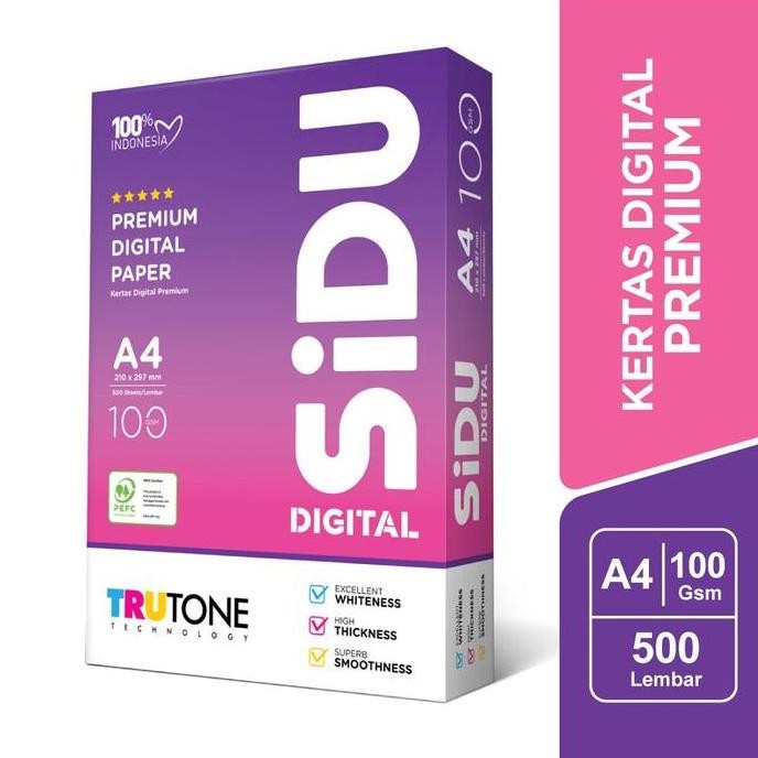 

SIDU Kertas Fotocopy 100 GSM A4 - SDU PC 100 A4G
