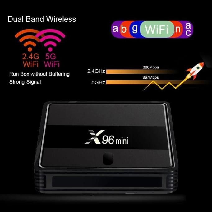 TERLARIS - Alat ubah tv biasa jadi smart tv Android - X96 Mini Smart TV 2GB 16GB