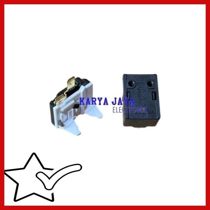 [KJE] RELAY OVERLOAD KULKAS POLYTRON 1 PINTU / RELAY KULKAS POLYTRON 1 PINTU