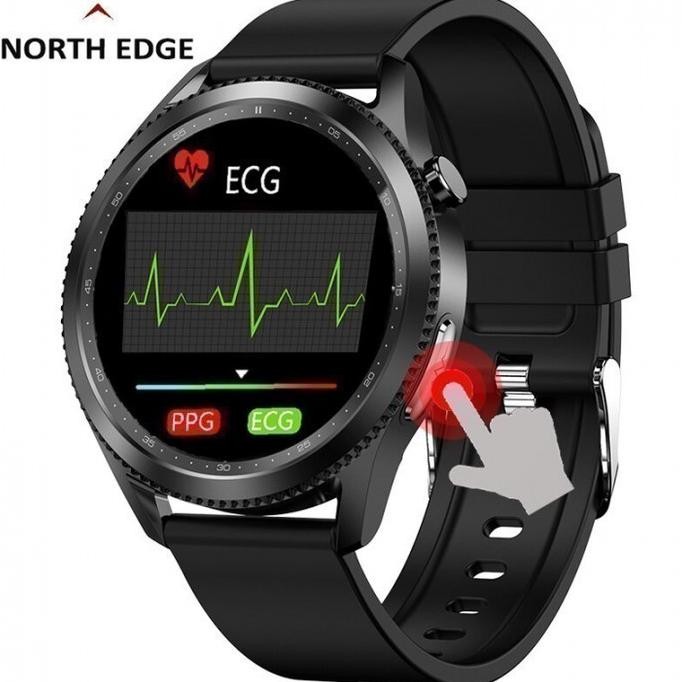 NORTH EDGE E102 ECG Body Temperature Sensor Sport Watch Dustproof IP68