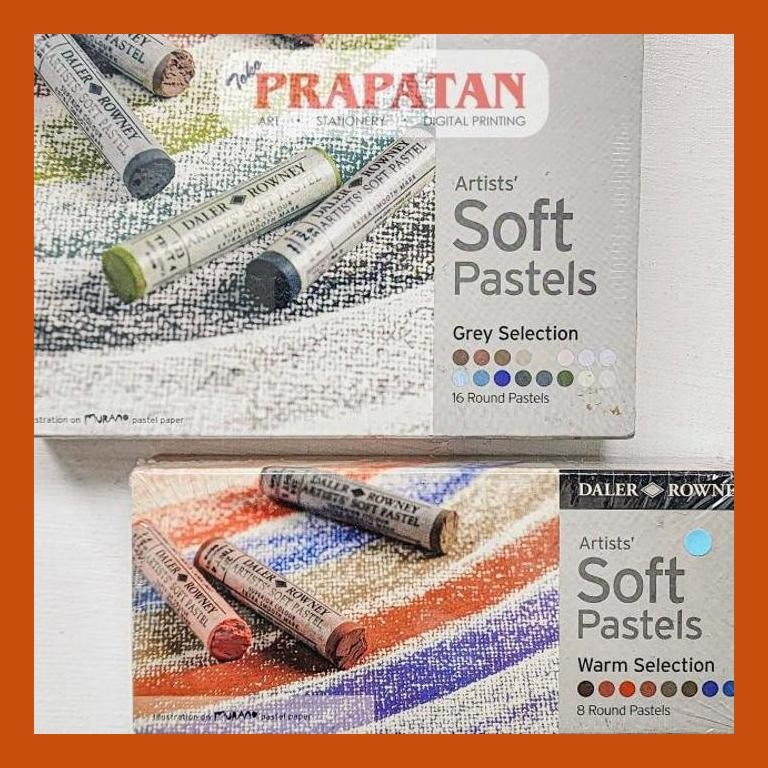 

[ PERALATAN LUKIS / GAMBAR ] DALER ROWNEY ARTIST SOFT PASTEL | PASTEL HALUS GOOD QUALITY