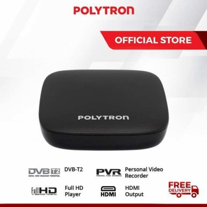 TERMURAH - POLYTRON SET TOP BOX DVBT2 DVB T2 PDV 600T2