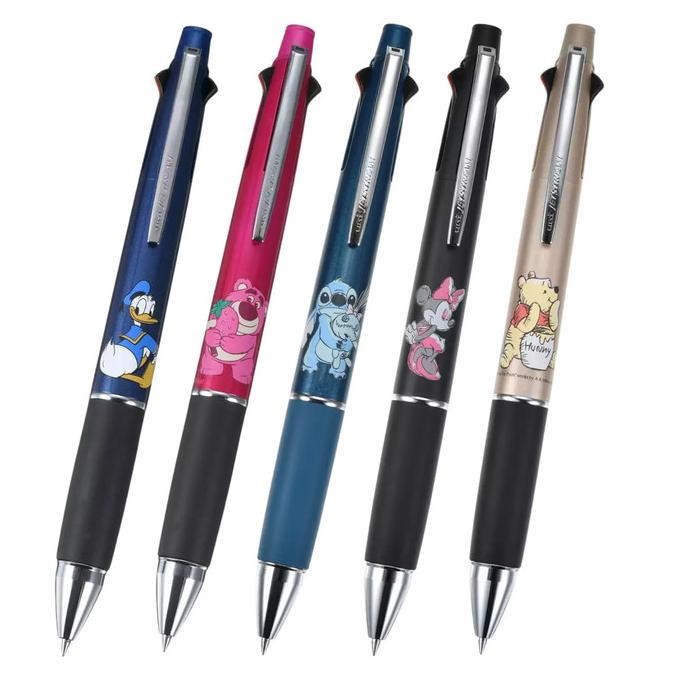 

TERLARIS - Uni Jetstream Multi 4+1 Disney Donald Duck Lotso Stitch 0.5mm Mitsubishi Ballpoint Pen Pencil Limited Edition