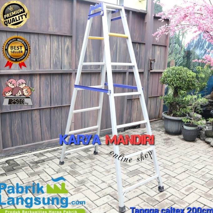 Tangga Lipat Aluminium 2 Meter