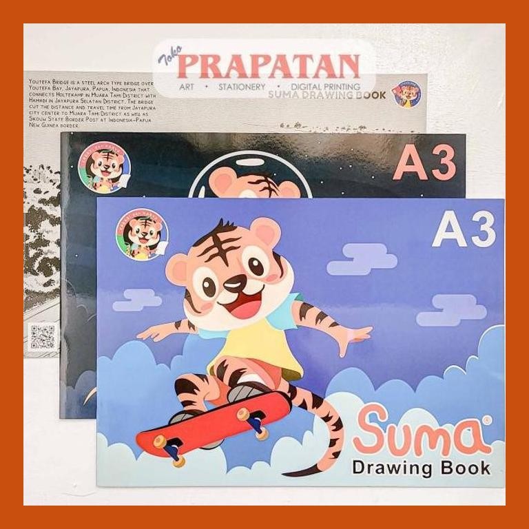 

[ PERALATAN LUKIS / GAMBAR ] SUMA DRAWING BOOK A3 | BUKU GAMBAR GOOD QUALITY