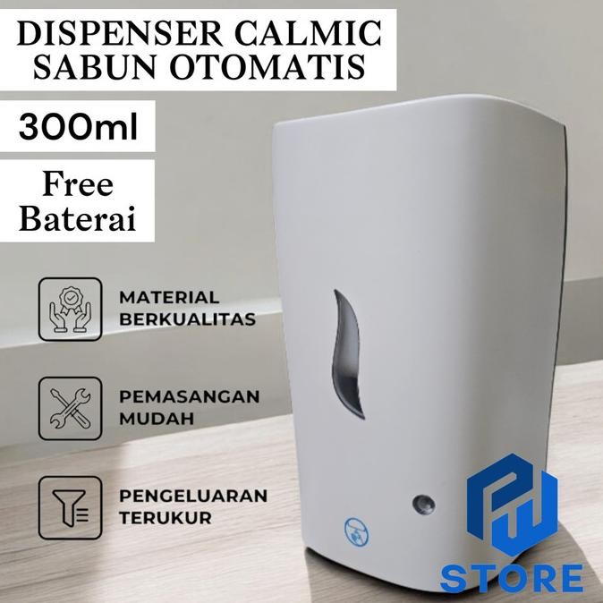 BEBAS ONGKIR - Dispenser Calmic Sabun Cuci Tangan Otomatis Free Baterai
