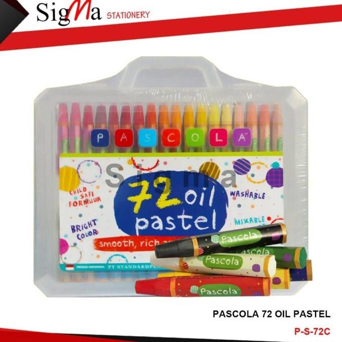 

Crayon Murah PASCOLA 72 warna