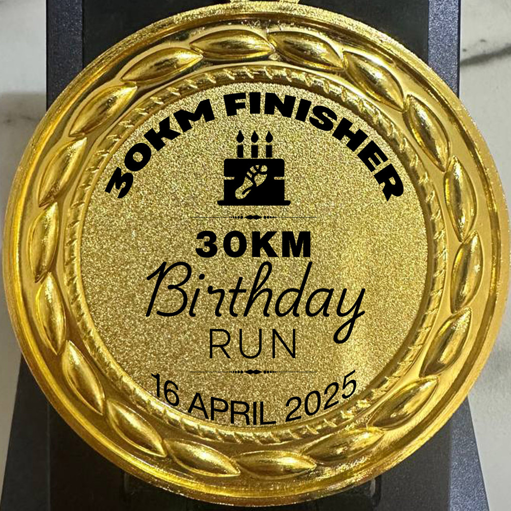 Medali Katalog Run / Medali Lari / Mendali Marathon