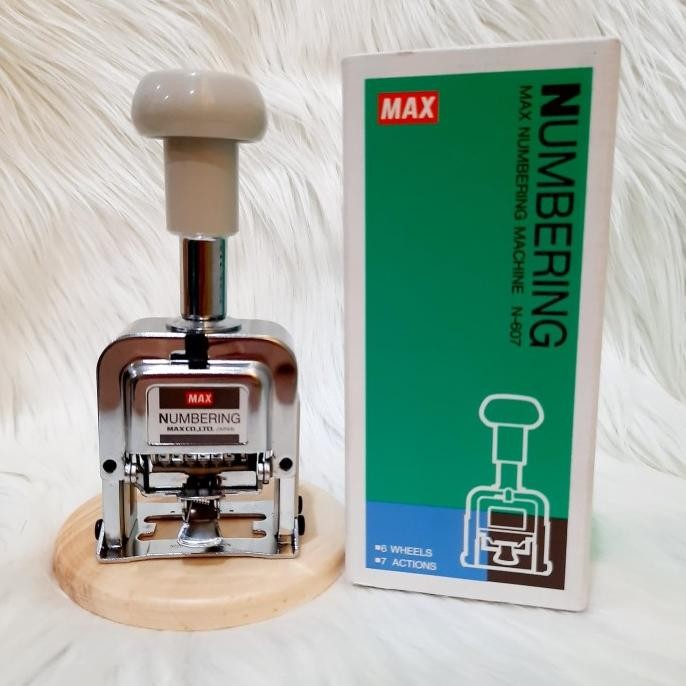 

MAX NUMBERING MACHINE N-1007 / 10 DIGIT