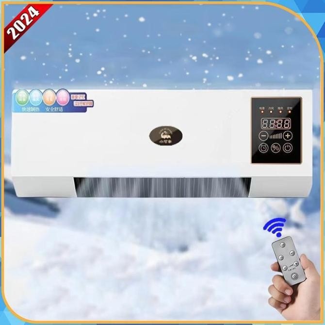 CO NEW- AC Portable AC mini portabel pemanas dan pendingin dua fungsi multifungsi yang dipasang di d